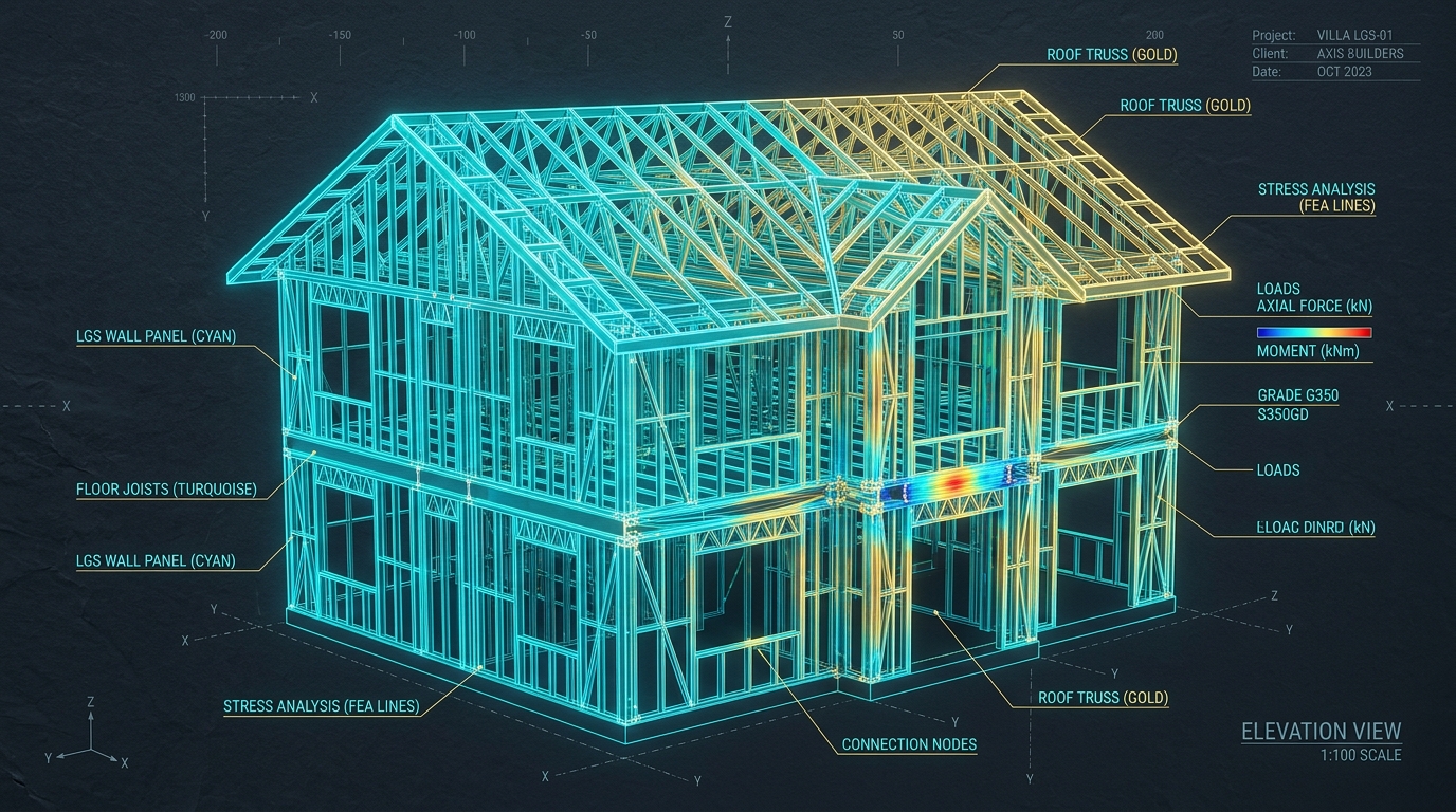 3D BIM Structural Engineering