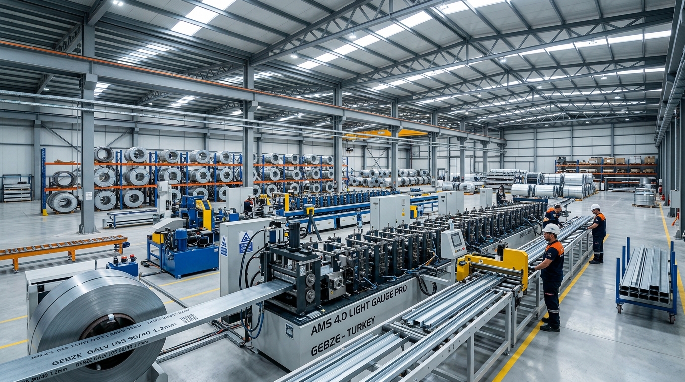 SerVilla Gebze Steel Manufacturing Plant