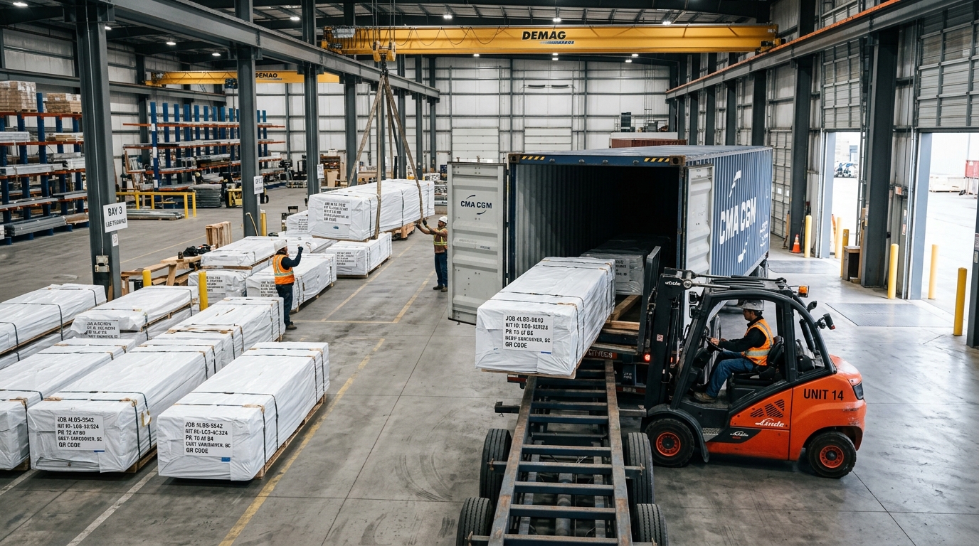 40ft Container & Flatpack Logistics