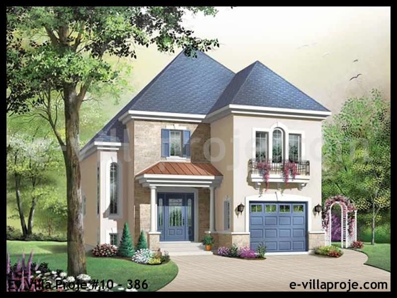 SFV-143D Two-Storey European Villa Light Gauge Steel Villa