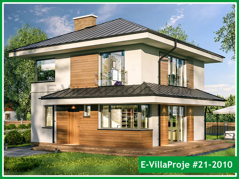 SFV-144D Traditional Pitched Two-Storey Residence Light Gauge Steel Villa