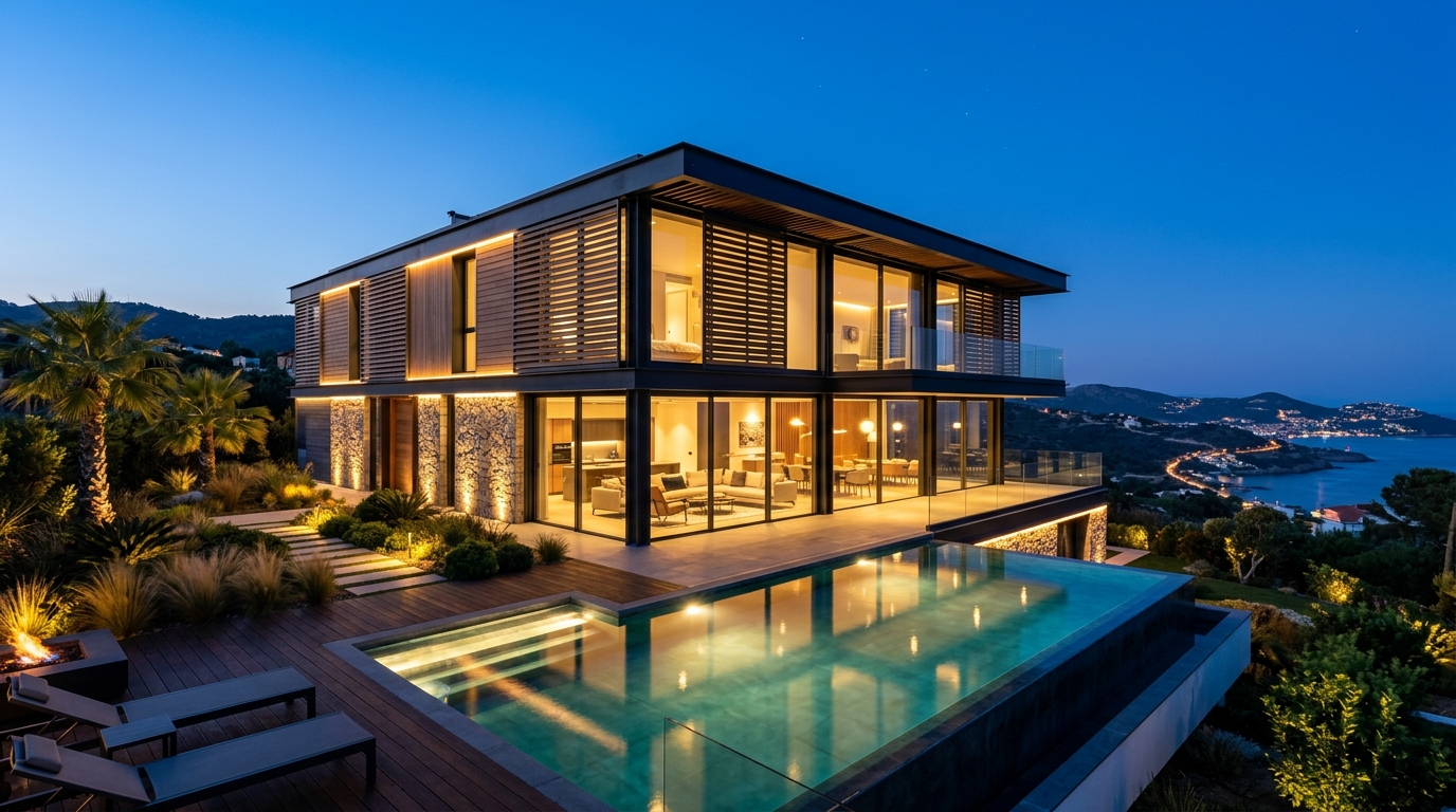 Turnkey Luxury Steel Frame Villa